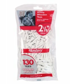 Masters Bumpa Bag Wood Tees 2 1/8 - White - 130