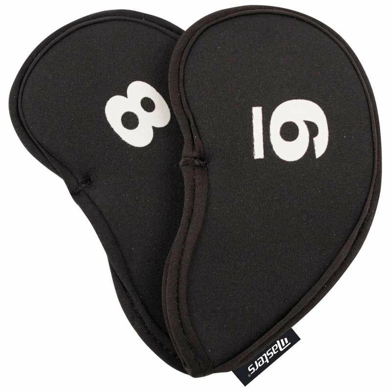 Masters Neoprene Golf Iron Covers - Black 6 Masters Neoprene Golf Iron Covers - Black - Image 4