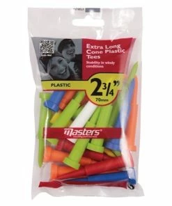 Masters Golf Cone Extra Long Tees (70mm) - 15 Pack