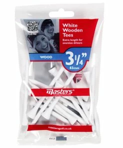Masters Wooden Tees - 3 1/4" - Pack Of 85