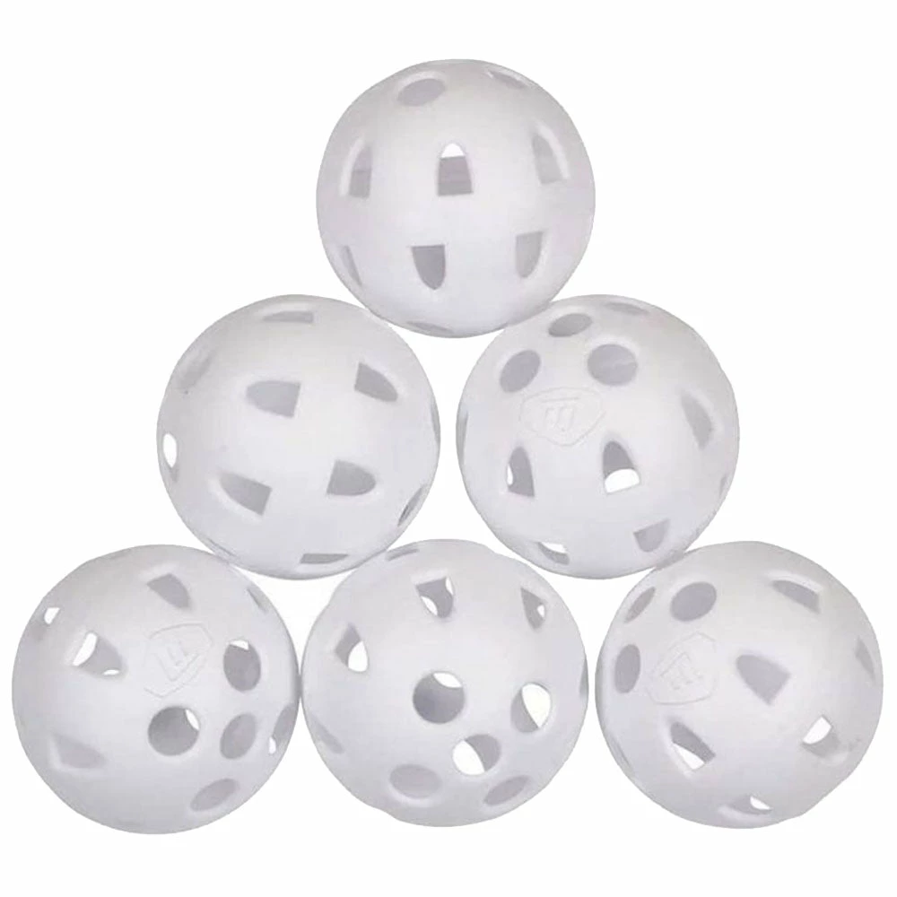 Masters Airflow XP Practice Balls (6 Pack) In Eco Pack - White