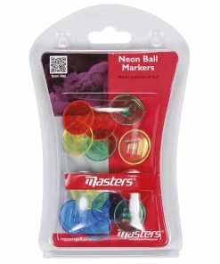 Masters Neon Ball Markers (12 Pack) -Second Hand Clubs Sales masters neon ball markers 2 1 3
