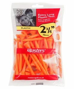 Masters Plastic 2 3/4 Inch Orange Tees - Pack Of 30