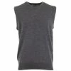ProQuip Merino V-Neck Sleeveless Slipover - Grey 1 ProQuip Merino V-Neck Sleeveless Slipover - Grey -Second Hand Clubs Sales merino v neck slipover grey 2