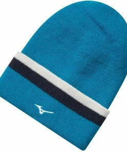Mizuno Breath Thermo Knit Beanie - Deep Enamel Blue
