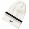 Mizuno Breath Thermo Knit Beanie - White 2 Mizuno Breath Thermo Knit Beanie - White -Second Hand Clubs Sales mizuno breath thermo knit beanie white 1