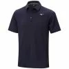 Mizuno Breath Thermo Winter Polo Shirt - Deep Navy -Second Hand Clubs Sales mizuno breath thermo winter polo shirt deep navy 2
