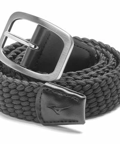 Mizuno Players Belt - Charcoal Grey