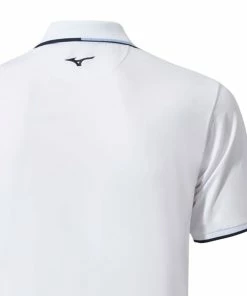 Mizuno Quick Dry Comp Plus Polo Shirt - White -Second Hand Clubs Sales mizuno quick dry comp plus polo white 2