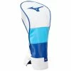 Mizuno Tour Driver Headcover - White/Blue -Second Hand Clubs Sales mizuno tour driver headcover white blue 1