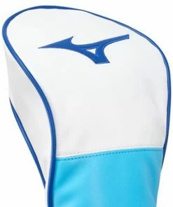 Mizuno Tour Driver Headcover - White/Blue -Second Hand Clubs Sales mizuno tour driver headcover white blue 3