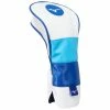Mizuno Tour Fairway Headcover - White/Blue -Second Hand Clubs Sales mizuno tour fairway headcover white blue 1