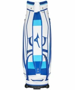 Mizuno Tour Staff Mid Bag - White/Blue -Second Hand Clubs Sales mizuno tour staff mid bag whiteblue 3