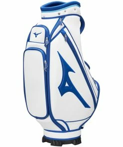 Mizuno Tour Staff Mid Bag - White/Blue