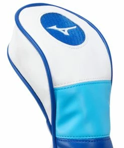 Mizuno Tour Utility Headcover - White/Blue -Second Hand Clubs Sales mizuno tour utility headcover white blue 3