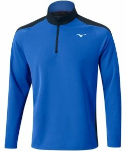 Mizuno Winter Breeze 1/4 Zip Pullover - Blue