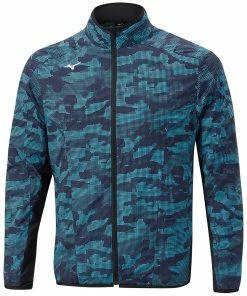 Mizuno Winter Stretch Full Zip Jacket - Ocean Blue