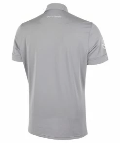 Galvin Green Morton Polo Shirt - Sharkskin/White -Second Hand Clubs Sales morton back g126507 png