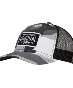 TaylorMade Original One Trucker Cap - Black/Camo