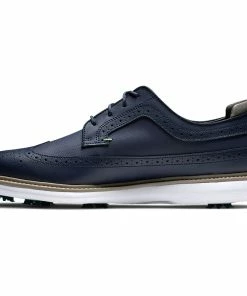 FootJoy Traditions Spiked Shoes - Navy -Second Hand Clubs Sales navy 4 1