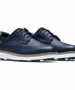 FootJoy Traditions Spiked Shoes - Navy -Second Hand Clubs Sales navy 6 1