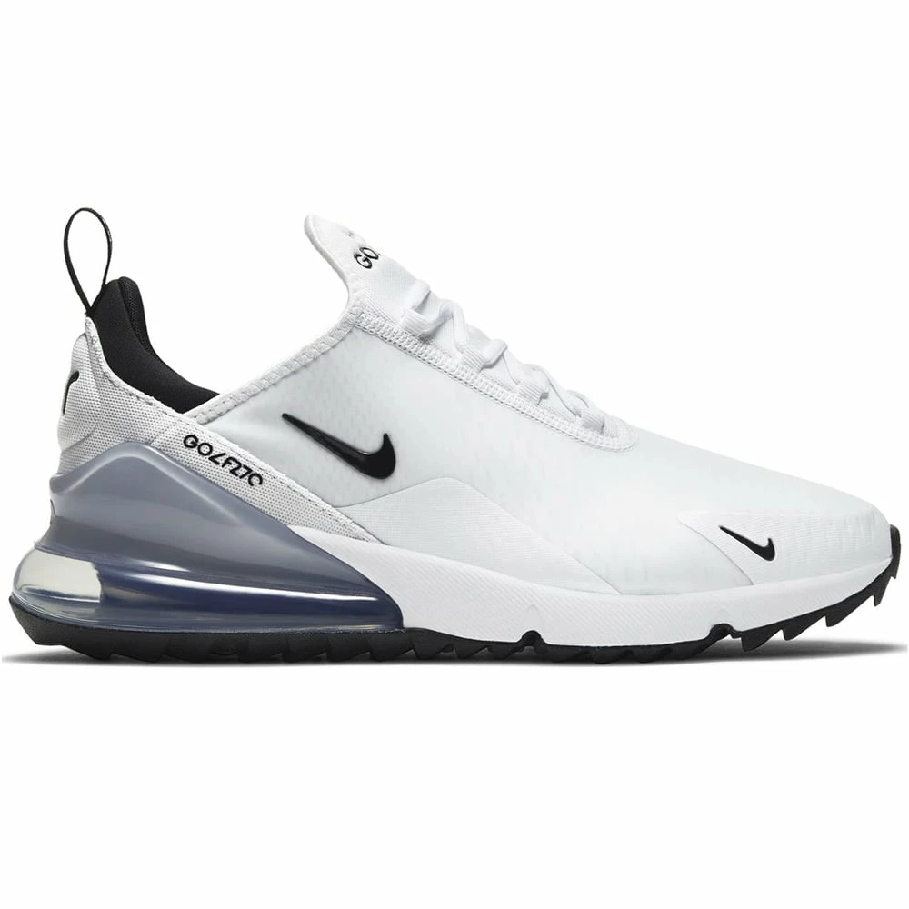 Nike Air Max 270 G Spikeless Shoes - White/Black/Platinum 4 Nike Air Max 270 G Spikeless Shoes - White/Black/Platinum - Image 2