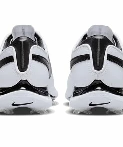 Nike Air Zoom Victory Tour 2 Waterproof Spiked Shoes - White/Black -Second Hand Clubs Sales nike air zoom victory tour 2 spiked shoes whiteblack 5