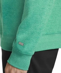 Nike Dri-FIT 1/2 Zip Hoodie - Neptune Green/Brushed Silver -Second Hand Clubs Sales nike dri fit 12 zip hoodie neptune greenbrushed silver 4