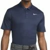 Nike Dri-FIT Victory Solid Polo Shirt - Obsidian/White