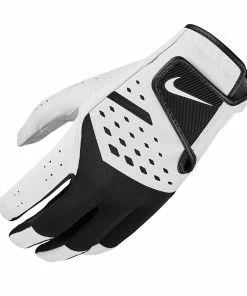 Nike Tech Extreme VII Reg Leather Glove - White/Black