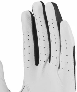 Nike Tech Extreme VII Reg Leather Glove - White/Black -Second Hand Clubs Sales nike tech extreme vii reg left hand glove 4