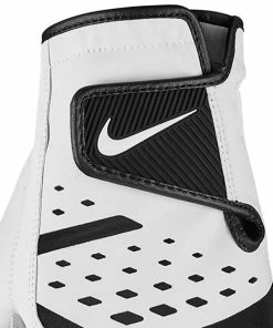Nike Tech Extreme VII Reg Leather Glove - White/Black -Second Hand Clubs Sales nike tech extreme vii reg left hand glove 5