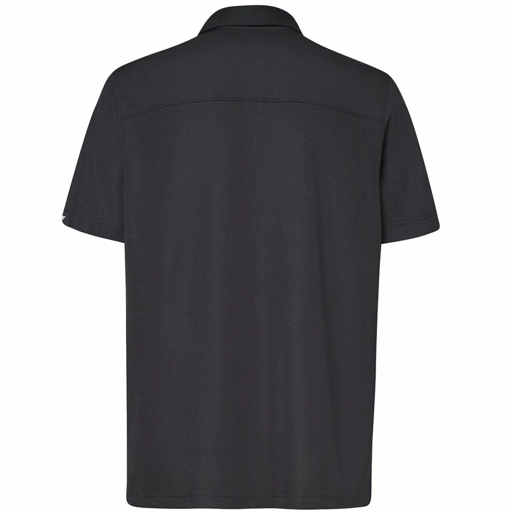 Oakley Aero Ellipse Polo Shirt 2.0 - Blackout 4 Oakley Aero Ellipse Polo Shirt 2.0 - Blackout - Image 2