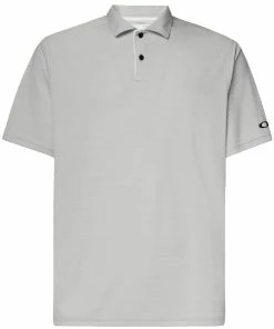Oakley Aero Hydrolix Polo Shirt - Stone Grey Heather -Second Hand Clubs Sales oakley aero hydrolix polo shirt stone grey heather 1