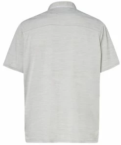 Oakley Aero Hydrolix Polo Shirt - Stone Grey Heather -Second Hand Clubs Sales oakley aero hydrolix polo shirt stone grey heather 2