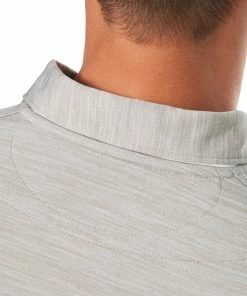 Oakley Aero Hydrolix Polo Shirt - Stone Grey Heather -Second Hand Clubs Sales oakley aero hydrolix polo shirt stone grey heather 5