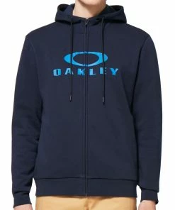 Oakley Bark Full Zip Hoodie 2.0 - Fathom/Ozone