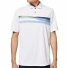 Oakley Dimension Stripe RC Polo Shirt - White -Second Hand Clubs Sales oakley dimension stripe polo shirt white 1 6