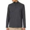 Oakley Gravity Range 1/4 Zip Pullover - Blackout Heather -Second Hand Clubs Sales oakley gravity range 14 zip pullover blackout heather 3