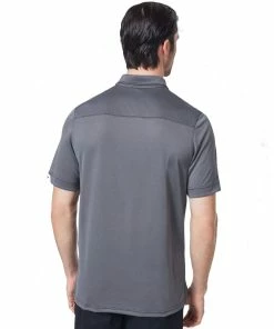Oakley Gravity SS Polo Shirt 2.0 - Blackout -Second Hand Clubs Sales oakley gravity ss polo shirt 2.0 blackout 4 1 3 1