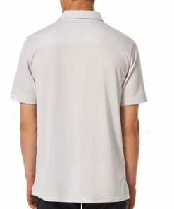 Oakley Gravity SS Polo Shirt 2.0 - White -Second Hand Clubs Sales oakley gravity ss polo shirt 2.0 white 4 1