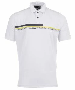 Oakley Hexsplit Stripe RC Polo Shirt - White