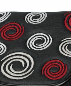 Odyssey Mallet Swirl Golf Putter Headcover - Black -Second Hand Clubs Sales odyssey mallet swirl golf putter headcover black 3