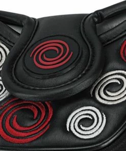 Odyssey Mallet Swirl Golf Putter Headcover - Black -Second Hand Clubs Sales odyssey mallet swirl golf putter headcover black 4
