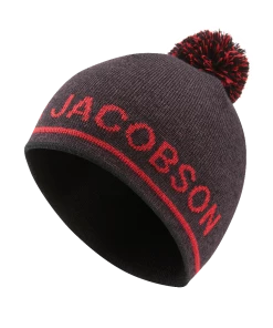 Oscar Jacobson Monroe Hat - Plum/Red