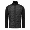 Oscar Jacobson Rushton Hybrid Jacket - Black -Second Hand Clubs Sales ojtop0020 rushton black