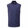 Oscar Jacobson Rowland Sleeveless Lightweight Jacket - Navy
