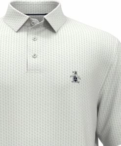 Original Penguin All-Over Pete Print Polo Shirt - Bright White -Second Hand Clubs Sales original penguin all over pete print polo shirt bright white 3