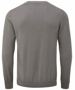 Oscar Jacobson Constable Pullover - Charcoal
