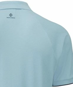 Oscar Jacobson Crompton Polo Shirt - Cool Blue/Navy -Second Hand Clubs Sales oscar jacobson crompton polo shirt cool bluenavy 5